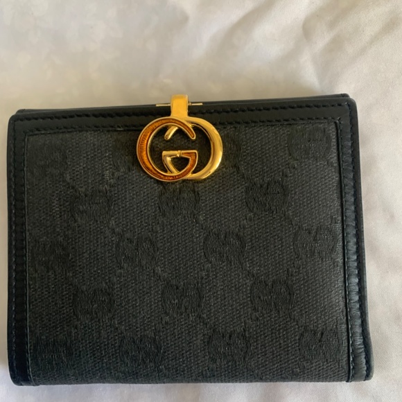 Gucci fabric bi-fold women’s wallet - Picture 3 of 10